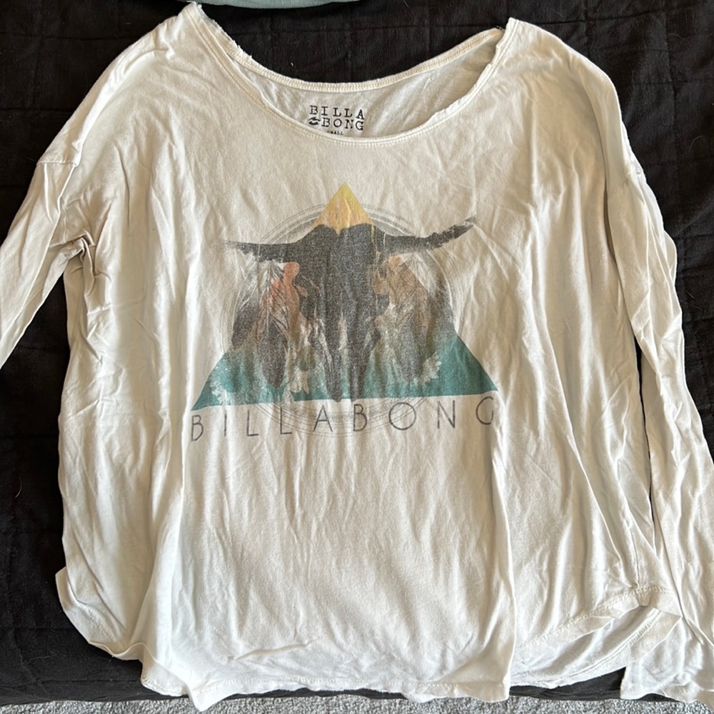 Billabong Long Sleeve Womens Graphic T